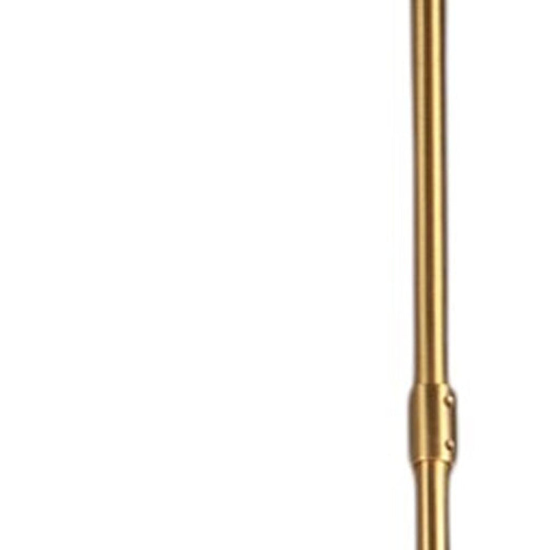 Brass Sputnik Six Light Metal Chandelier With White Shades - Lighting