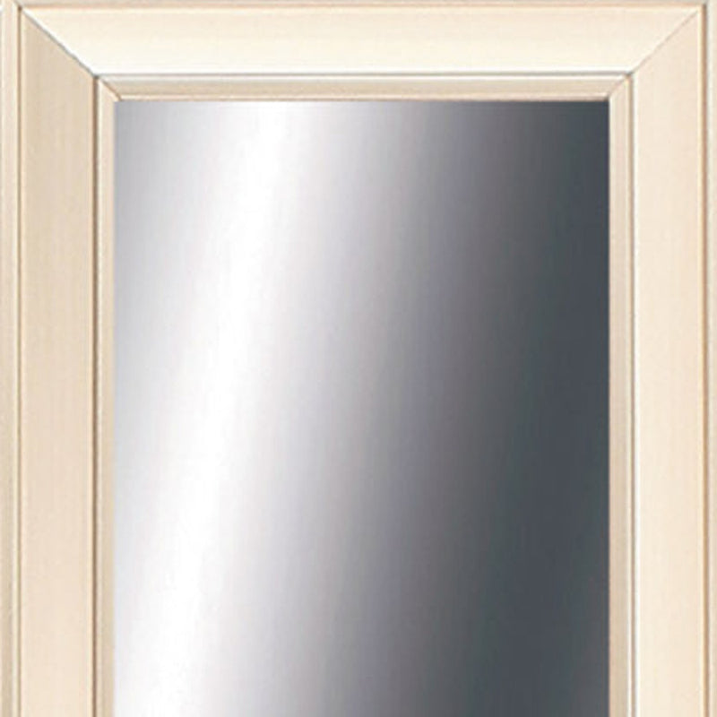 32" Champagne Gold Framed Accent Mirror - Bed & Bath