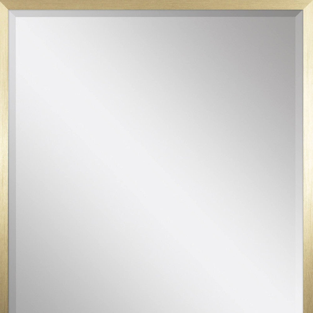 32" Gold Accent Mirror - Home & Garden