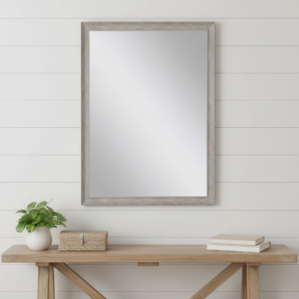 40" Silver Accent Mirror - Home & Garden