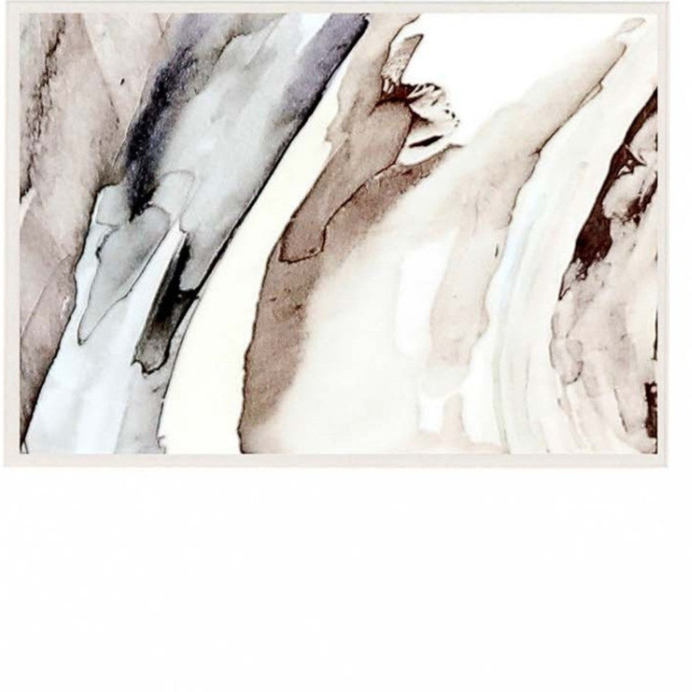 Set Of Four Gulf Gold Framed Print Wall Art - Home Decor