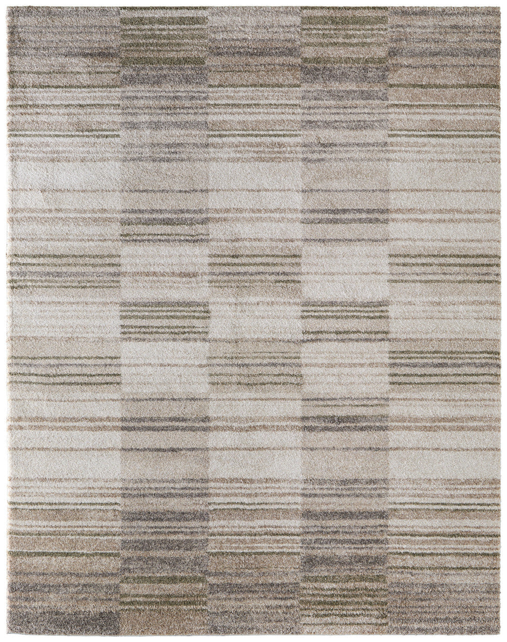 2' X 3' Blue And Ivory Geometric Area Rug - Home & Garden