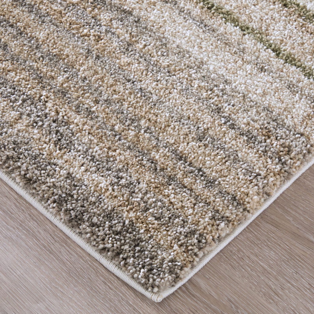 2' X 3' Blue And Ivory Geometric Area Rug - Home & Garden