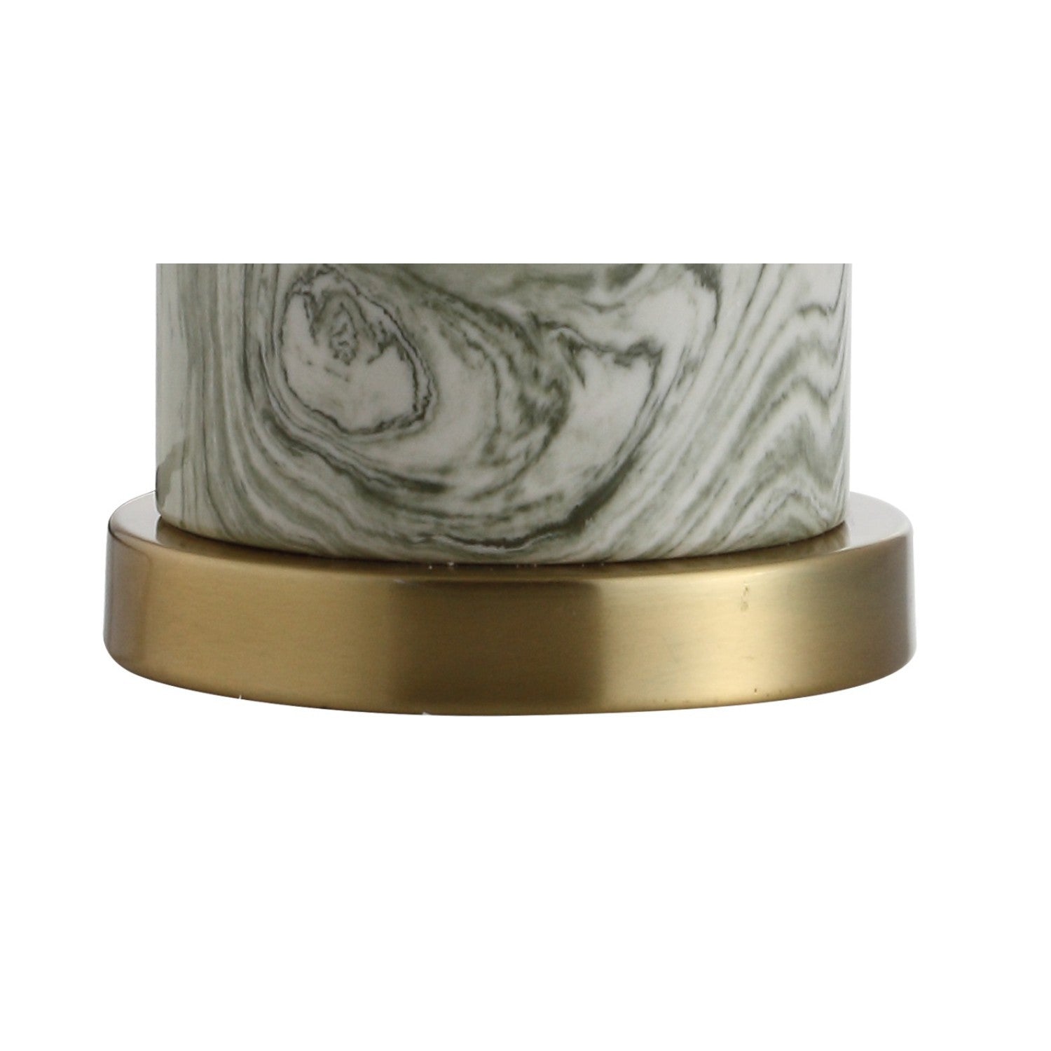 21" Gold Novelty Table Lamp With Globe Shade - Lighting