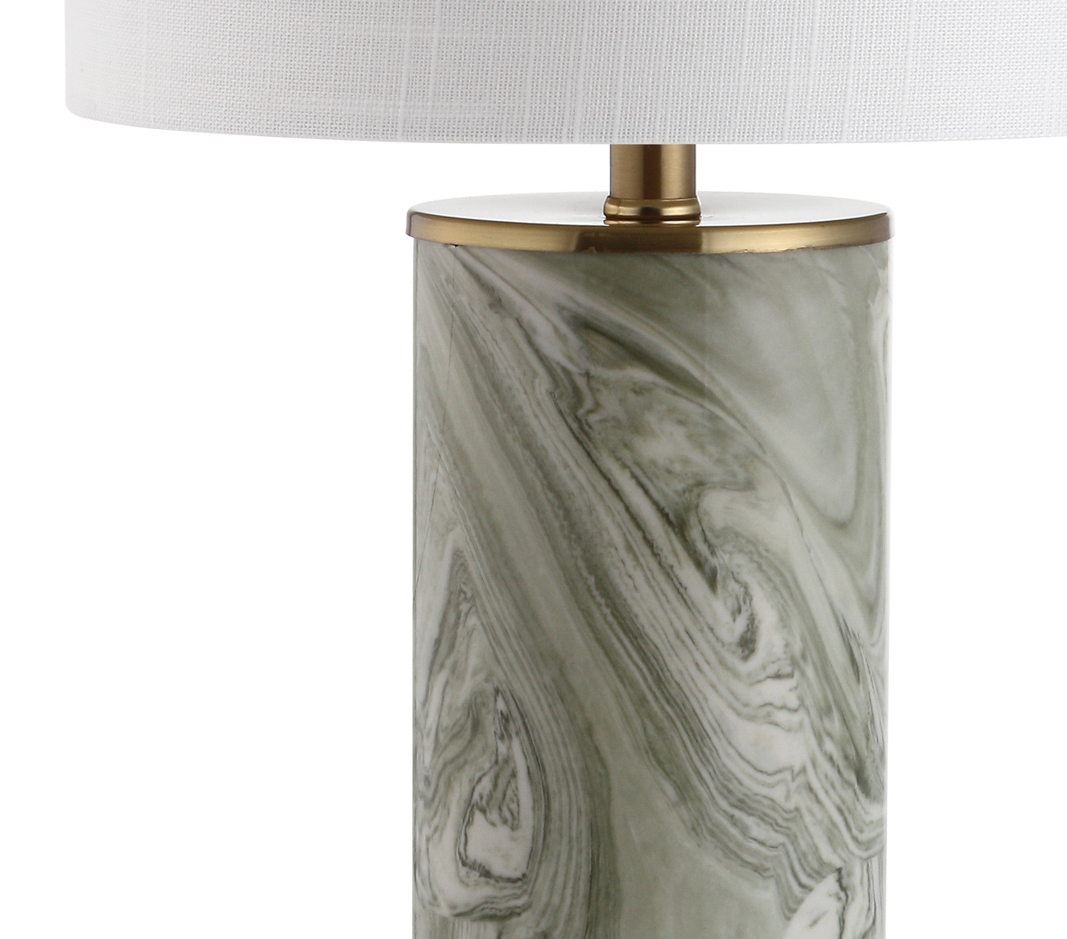 21" Gold Novelty Table Lamp With Globe Shade - Lighting
