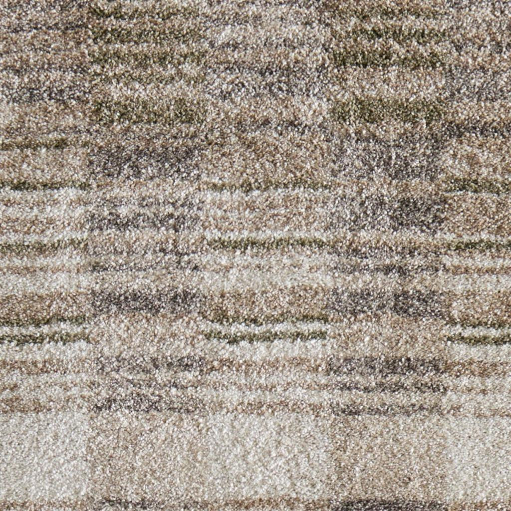7' Blue And Ivory Geometric Area Rug - Home & Garden