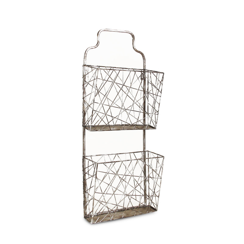 13" Silver Multi-Tier Metal Additional Accessory - Office