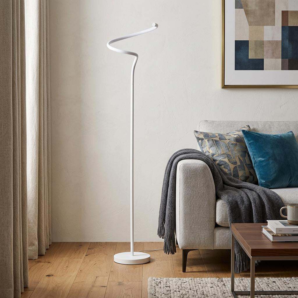 51" White LED Novelty Floor Lamp With White - Lighting