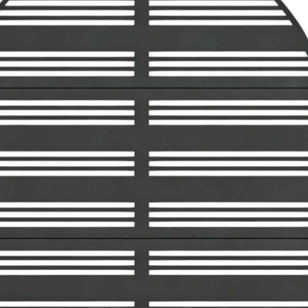71" X 47" Black Galvanized Metal Rectangular Planter Box - Sports & Outdoor