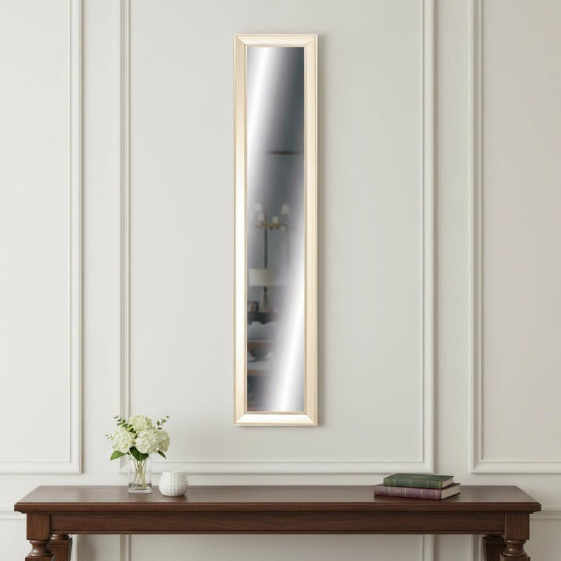 32" Champagne Gold Framed Accent Mirror - Bed & Bath