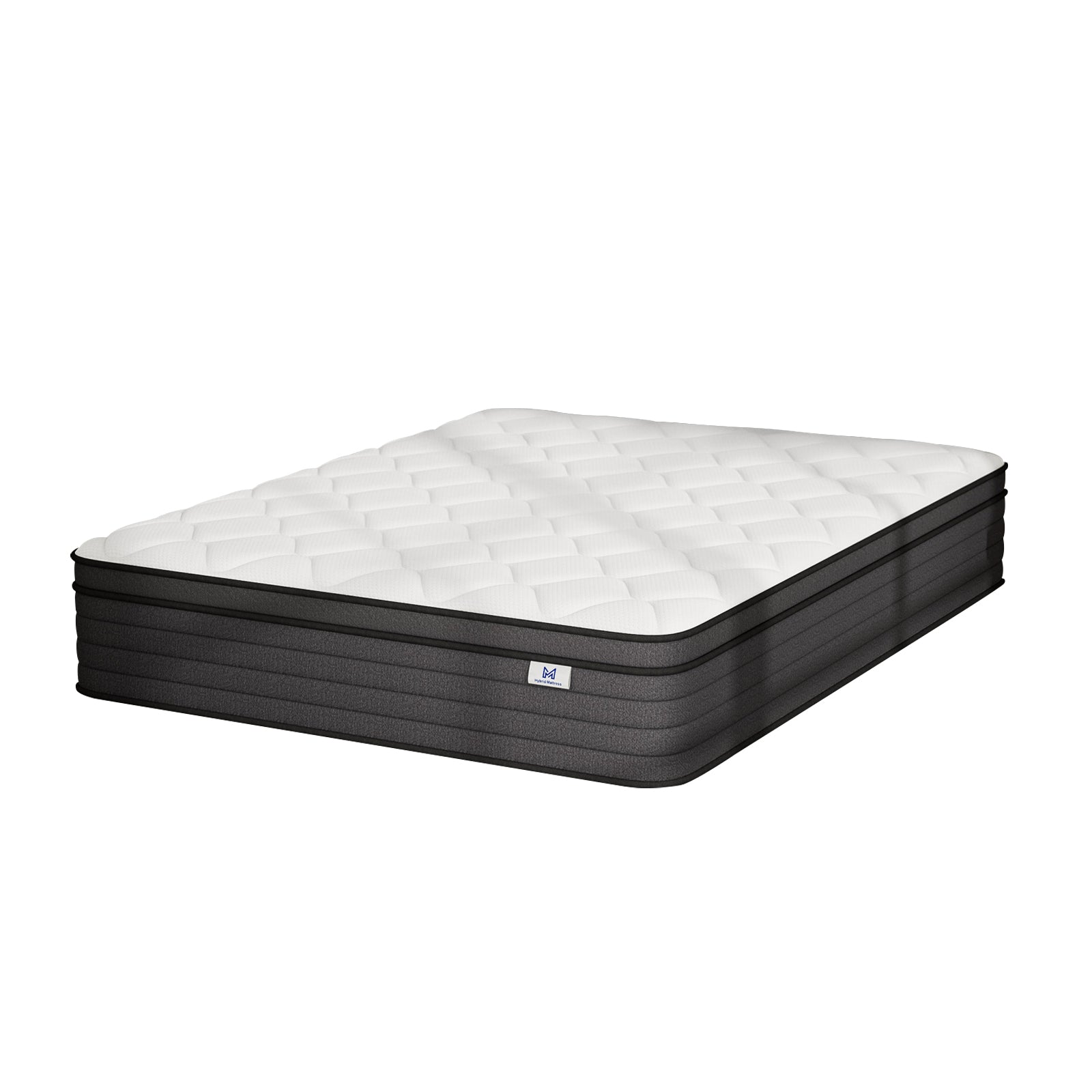 10" Queen Foam Medium Hybrid Mattress - Bed & Bath