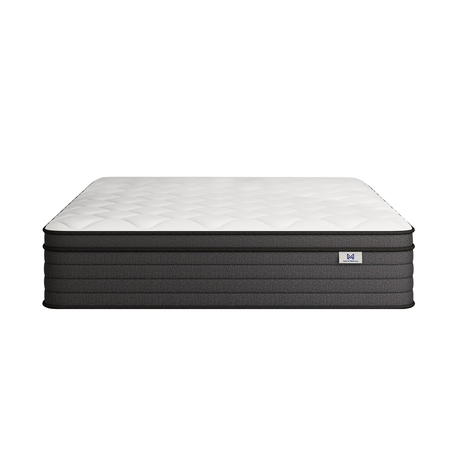 10" Queen Foam Medium Hybrid Mattress - Bed & Bath