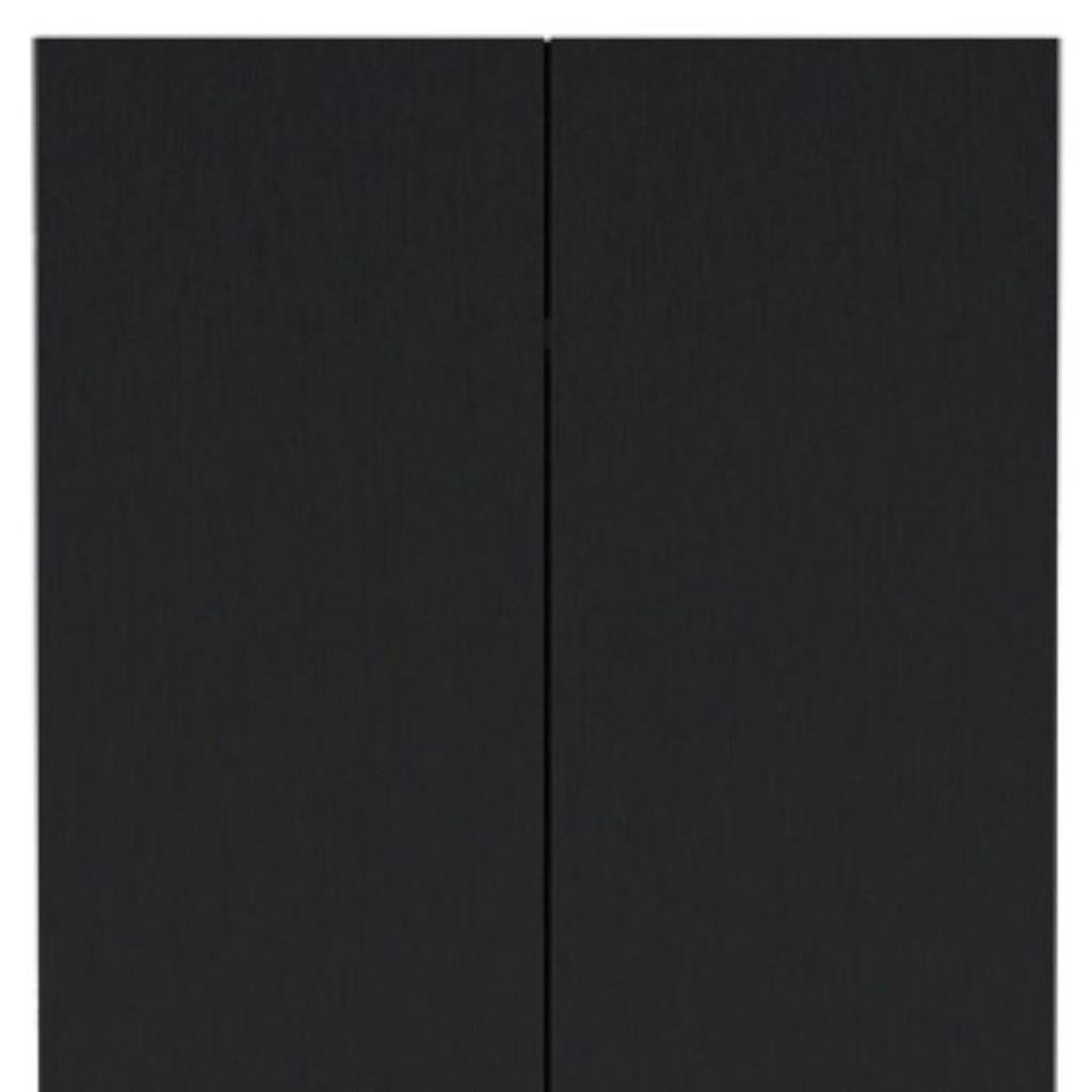 19" Black Wood Corner Accent Chest - Kitchen & Dining