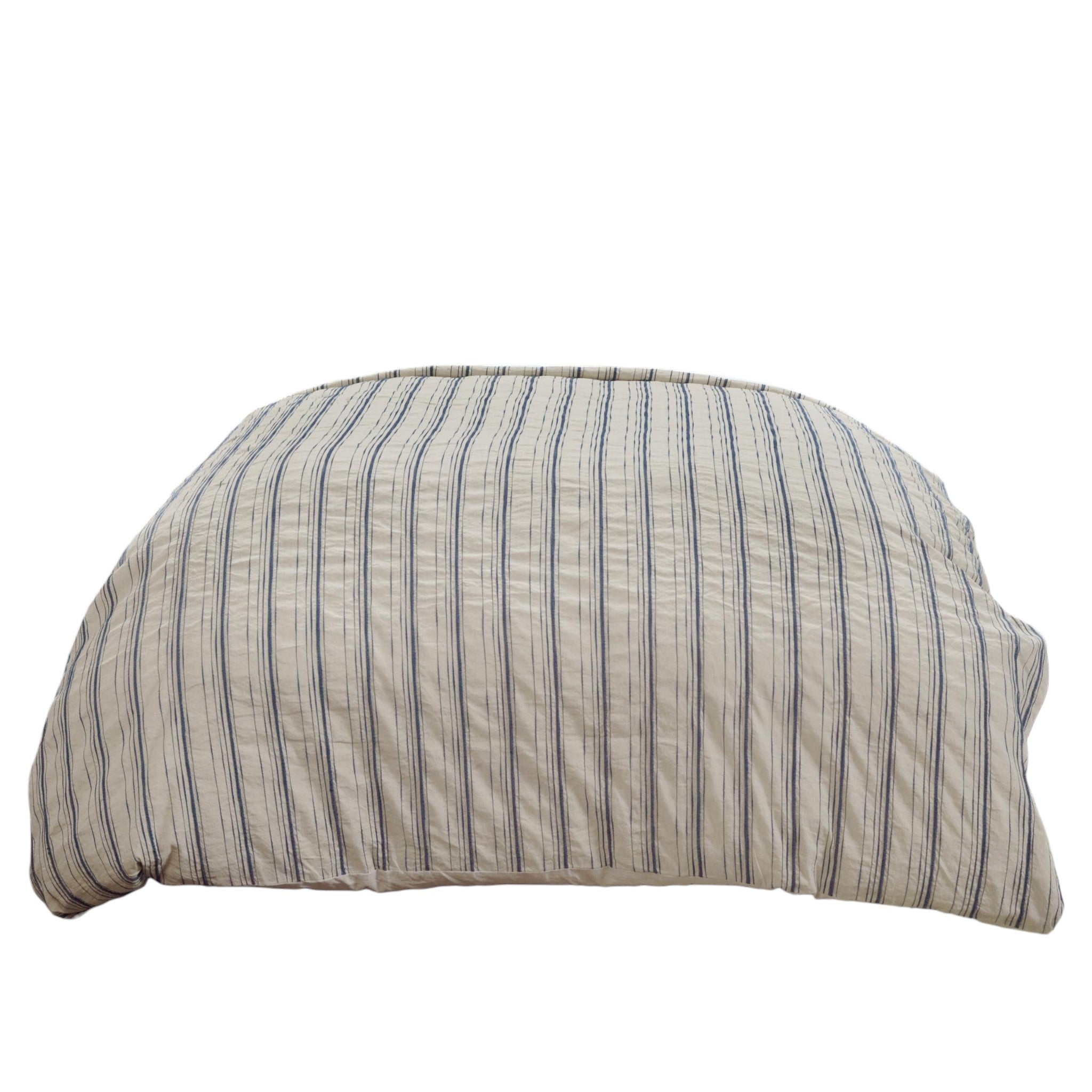 Natural Queen Linen Dry Clean Only Polyester Duvet Cover - Bed & Bath