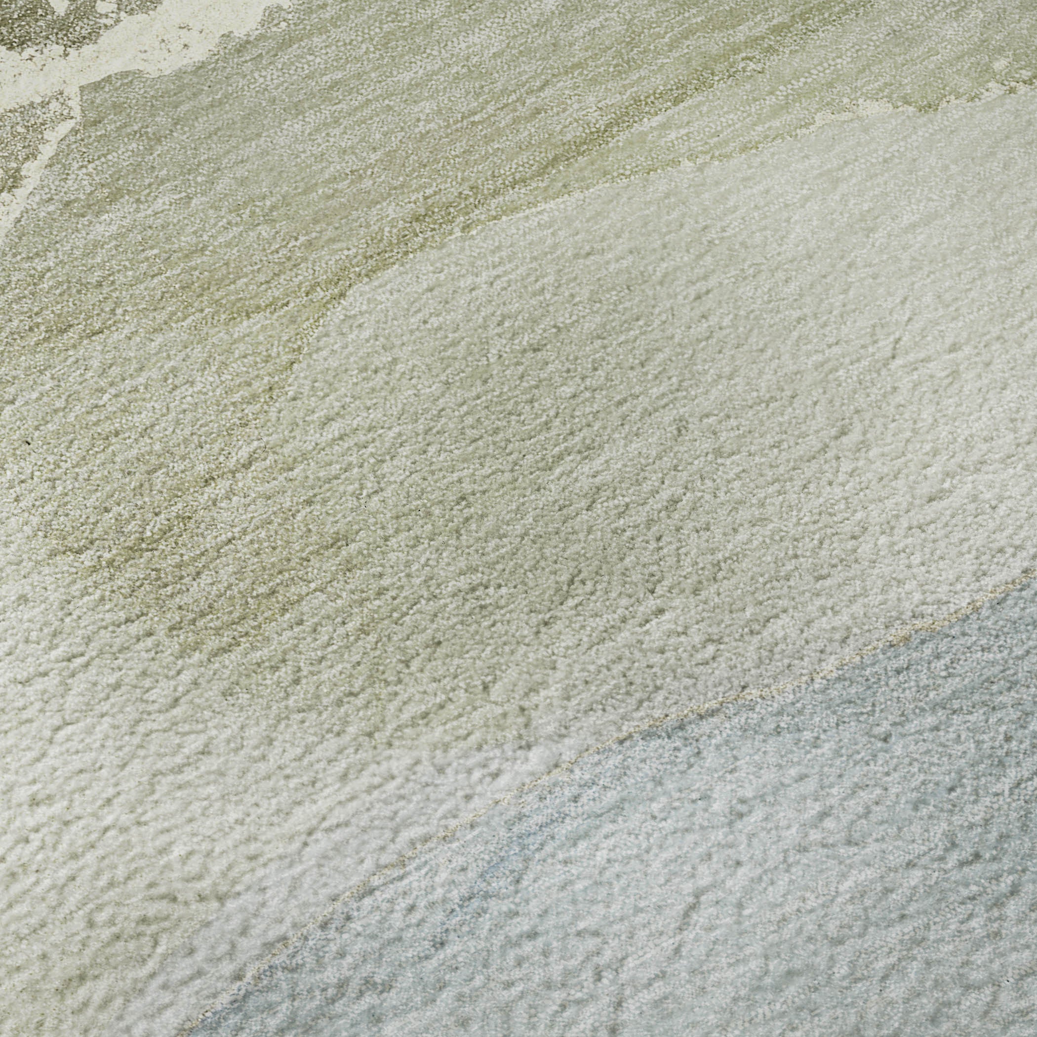3' X 5' Blue Gray And Ivory Abstract Washable Area Rug With UV Protection - Home & Garden