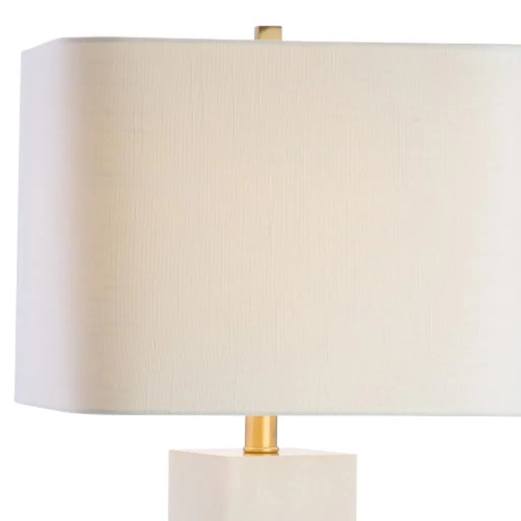 29" Gold Novelty Table Lamp LED With Shade Homeroots Lighting
