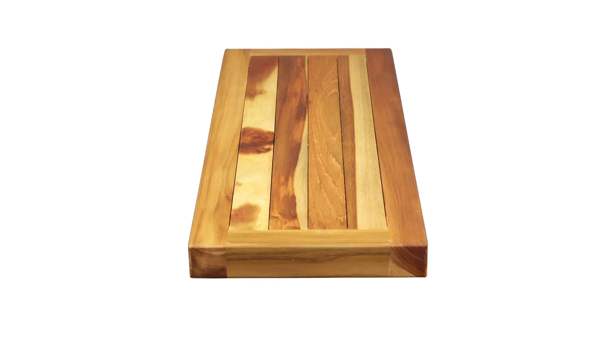 29" Natural Teak Wood Bath Tray And Seat Homeroots Bed & Bath