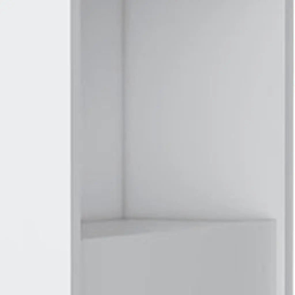 29" White Wood Accent Cabinet With Single Door Homeroots Kitchen & Dining