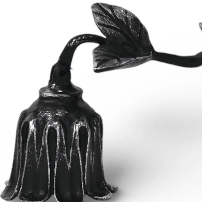 2" Black Cast Iron Hand Painted Tabletop Sculpture Homeroots Home Decor
