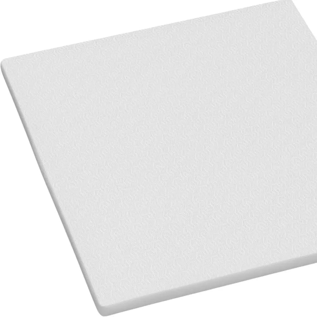 2" White Gel Memory Foam Twin Mattress Topper Homeroots Bed & Bath