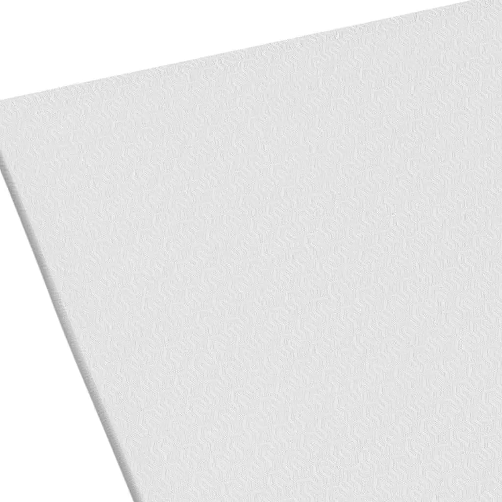 2" White Gel Memory Foam Twin Mattress Topper Homeroots Bed & Bath
