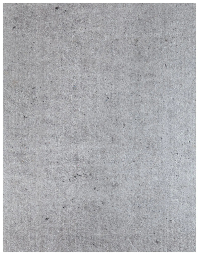 2' X 12' Gray And Black Non Slip Rug Pad Homeroots Home Decor