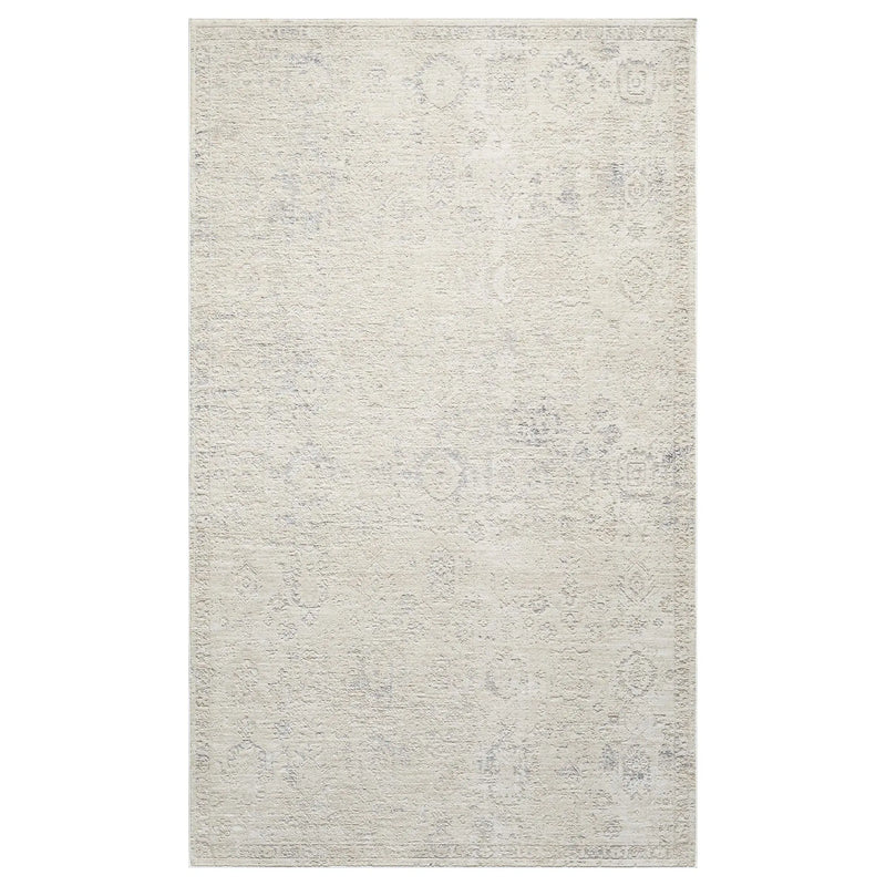 2' X 3' Beige And Gray Abstract Area Rug Homeroots Home Decor