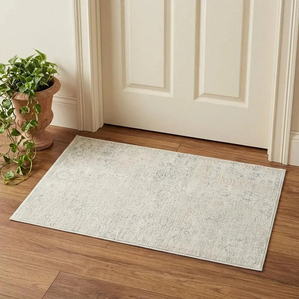 2' X 3' Beige And Gray Abstract Area Rug Homeroots Home Decor