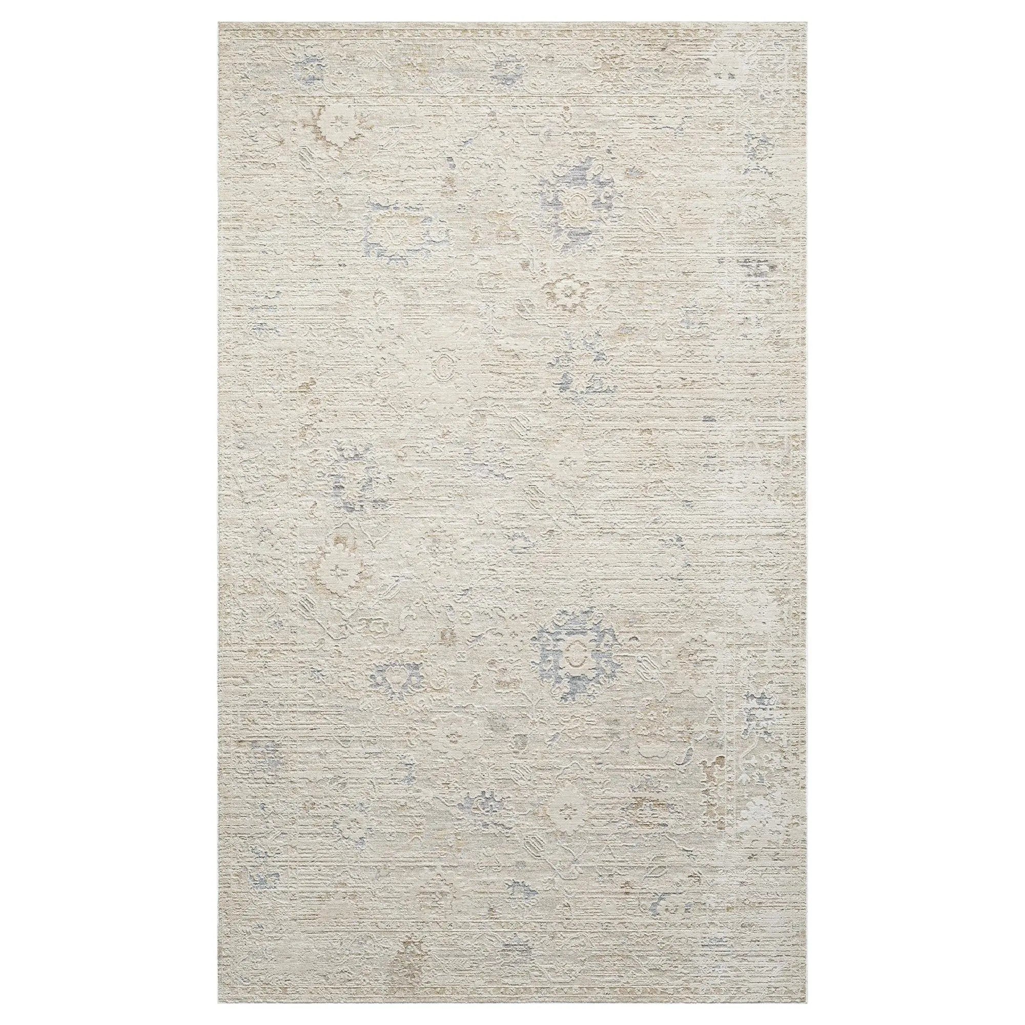 2' X 3' Beige And Ivory Abstract Area Rug Homeroots Home Decor