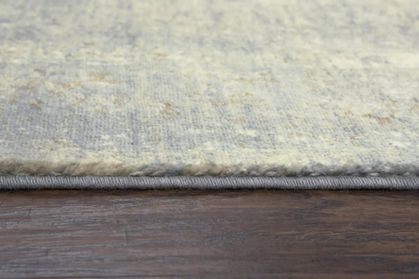 2' X 3' Beige Gray And Ivory New Zealand Lambs Wool Oriental Hand Carved Handmade Area Rug Homeroots Home Decor