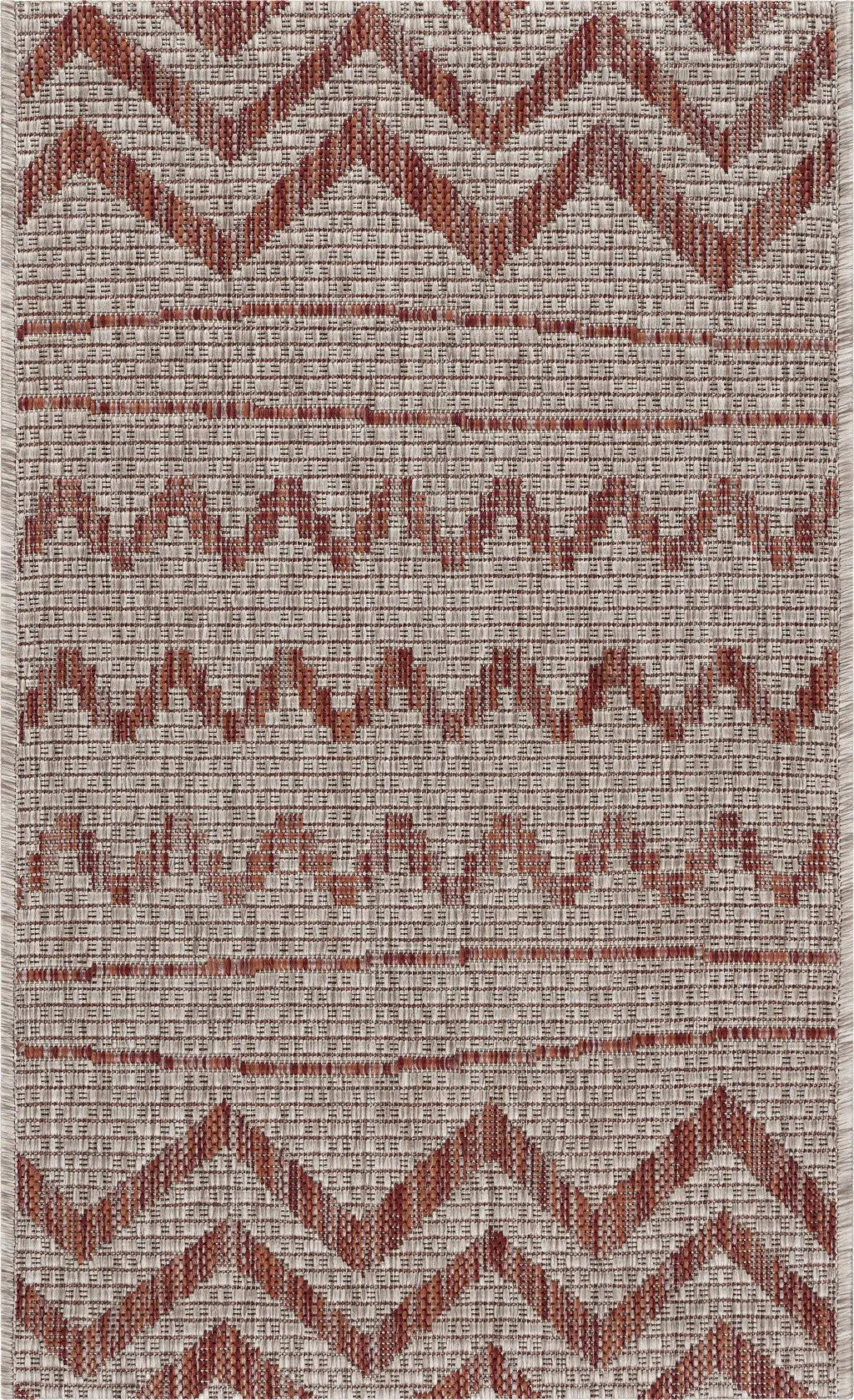 2' X 3' Beige Indoor Outdoor Area Rug Homeroots Outdoor