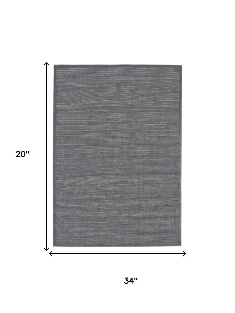 2' X 3' Blue Gray And Taupe Area Rug Homeroots Home Decor