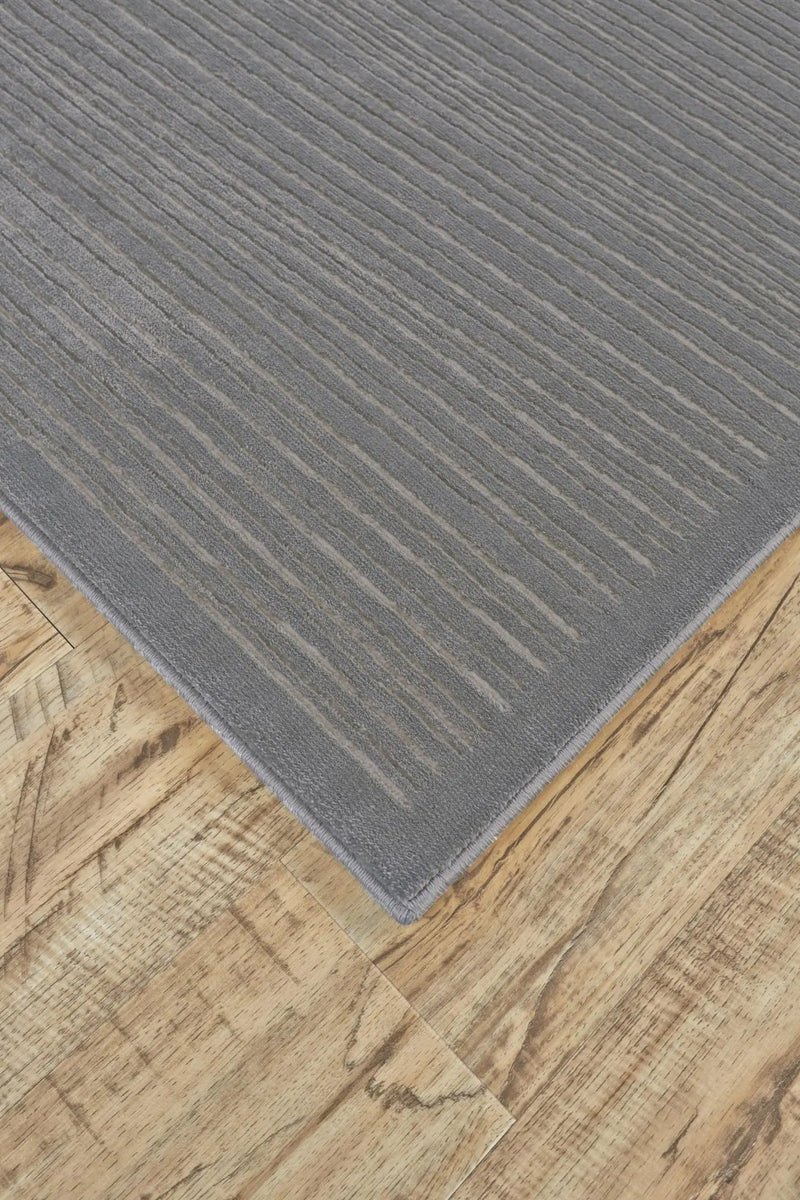 2' X 3' Blue Gray And Taupe Area Rug Homeroots Home Decor