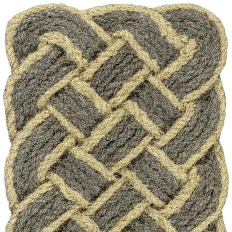 2' X 3' Gray And Light Yellow Geometric Handmade Indoor Outdoor Area Rug Homeroots Outdoor