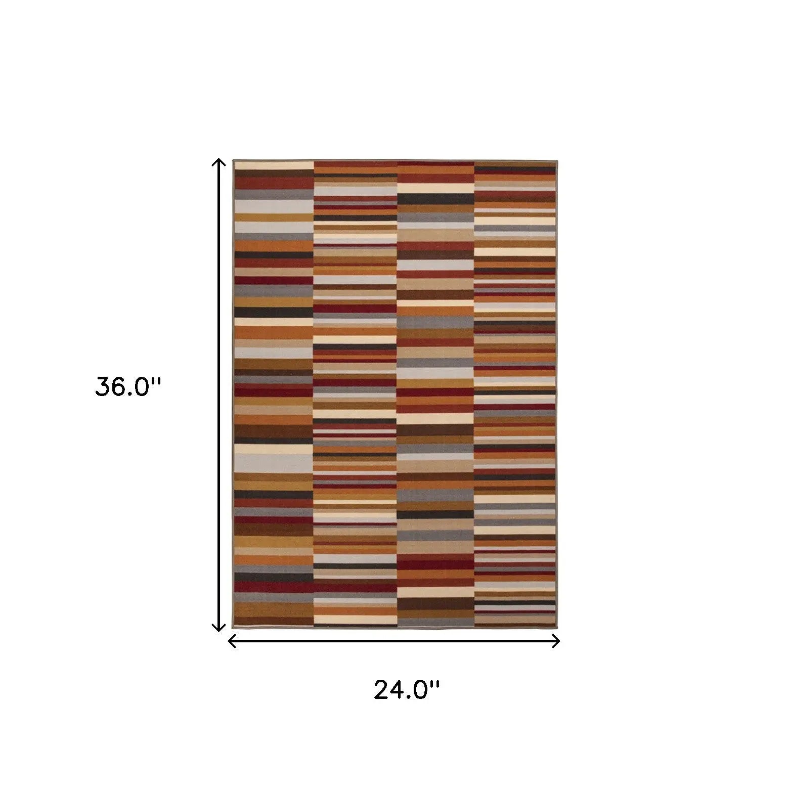 2' X 3' Gray Beige And Red Indoor Outdoor Area Rug Homeroots Outdoor
