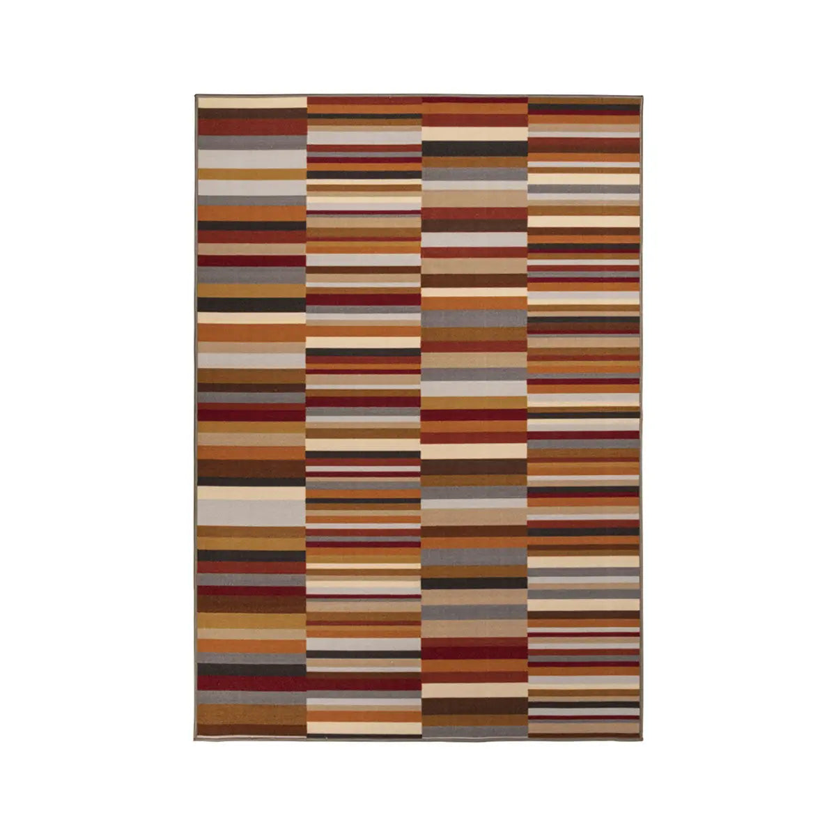 2' X 3' Gray Beige And Red Indoor Outdoor Area Rug Homeroots Outdoor