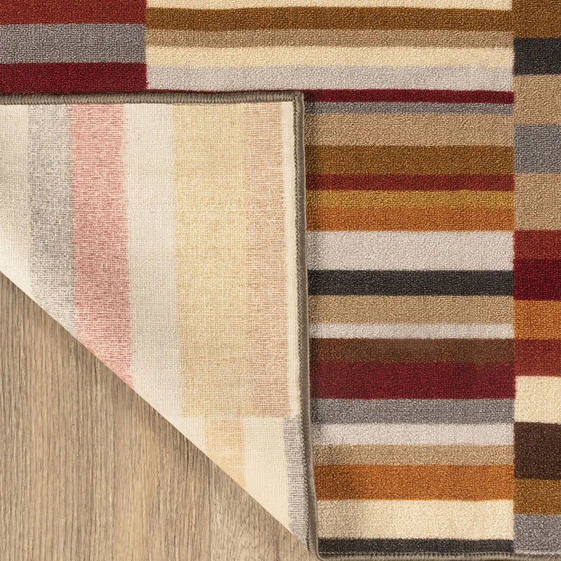 2' X 3' Gray Beige And Red Indoor Outdoor Area Rug Homeroots Outdoor