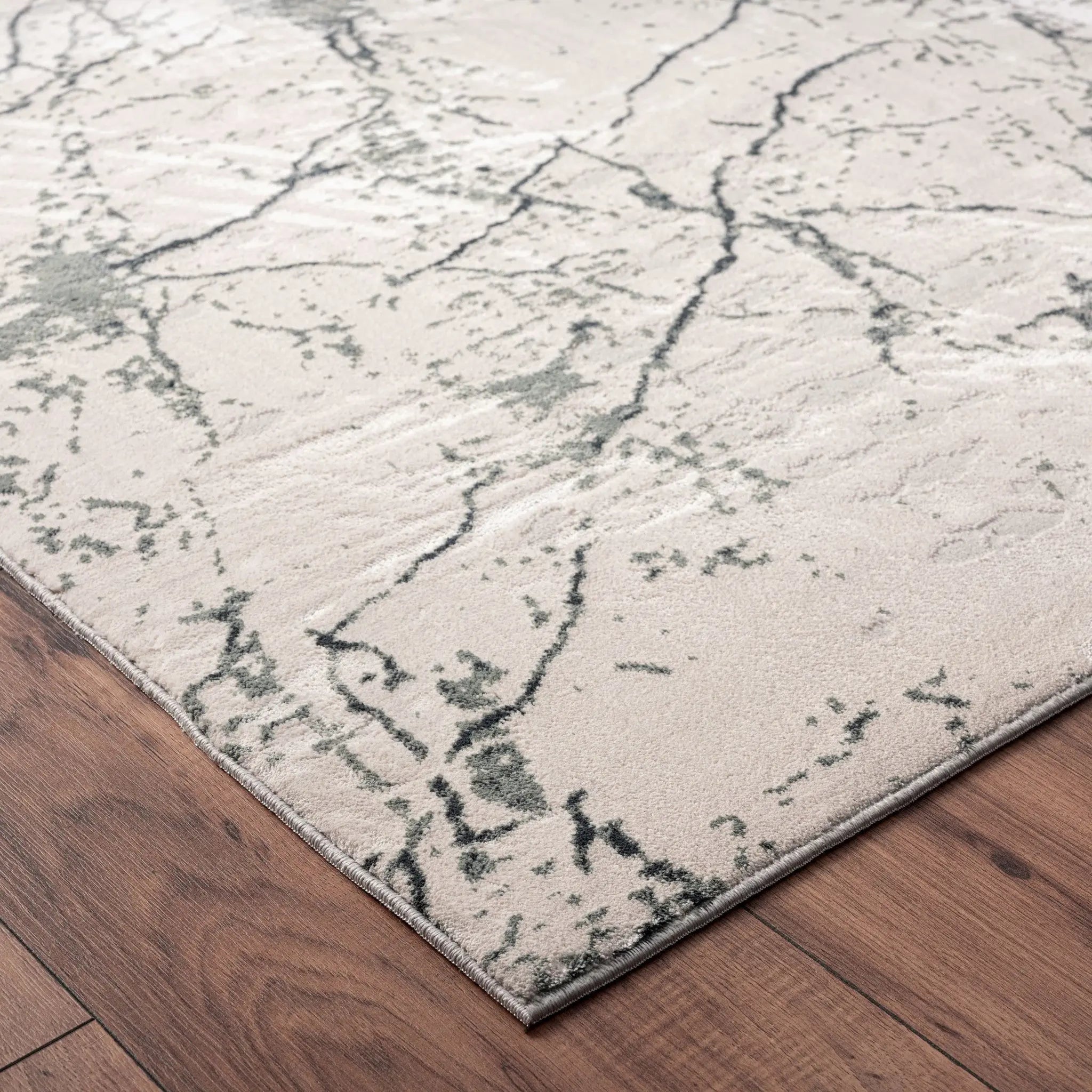 2' X 3' Ivory Abstract Area Rug Homeroots Home Decor