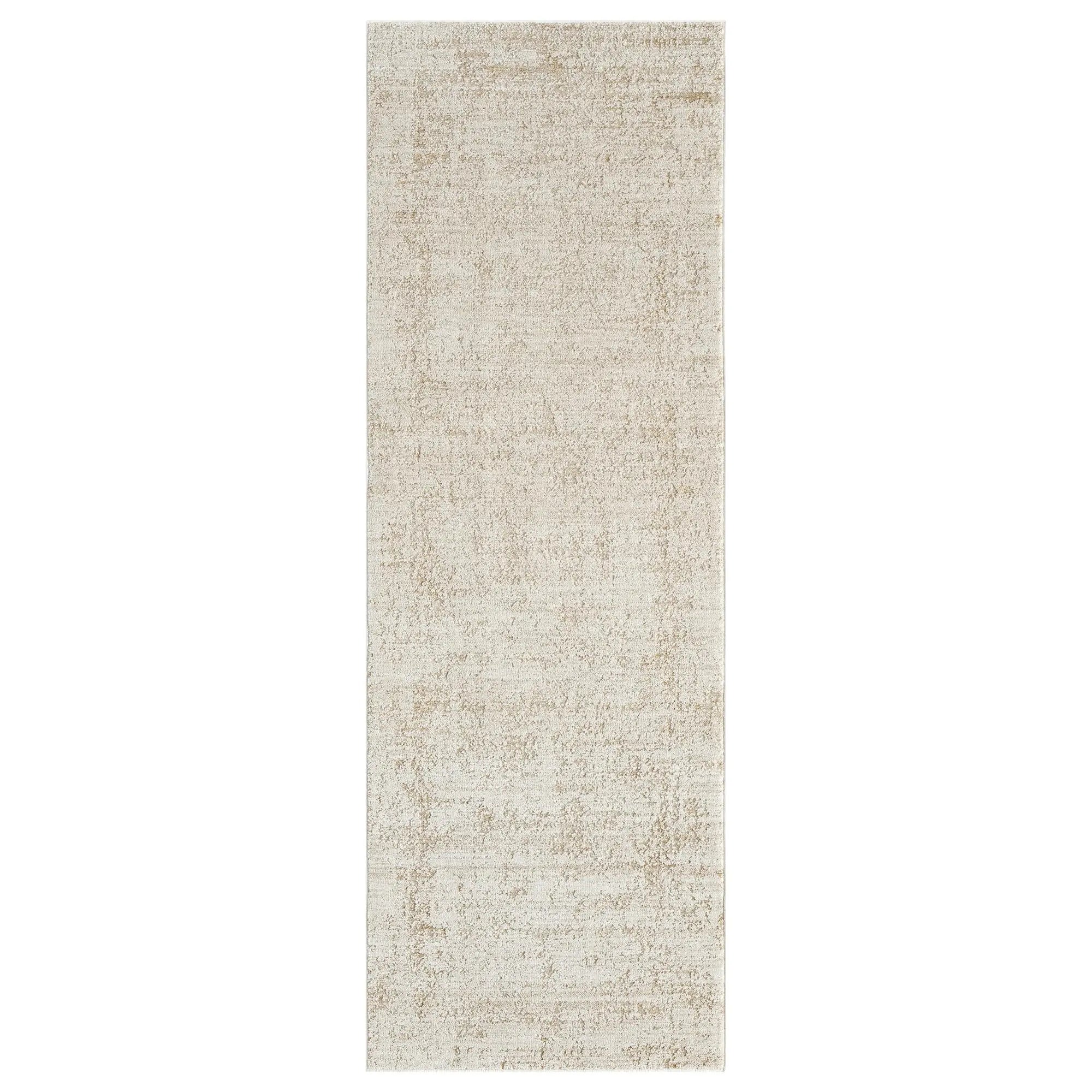 2' X 3' Ivory And Beige Abstract Area Rug Homeroots Home Decor