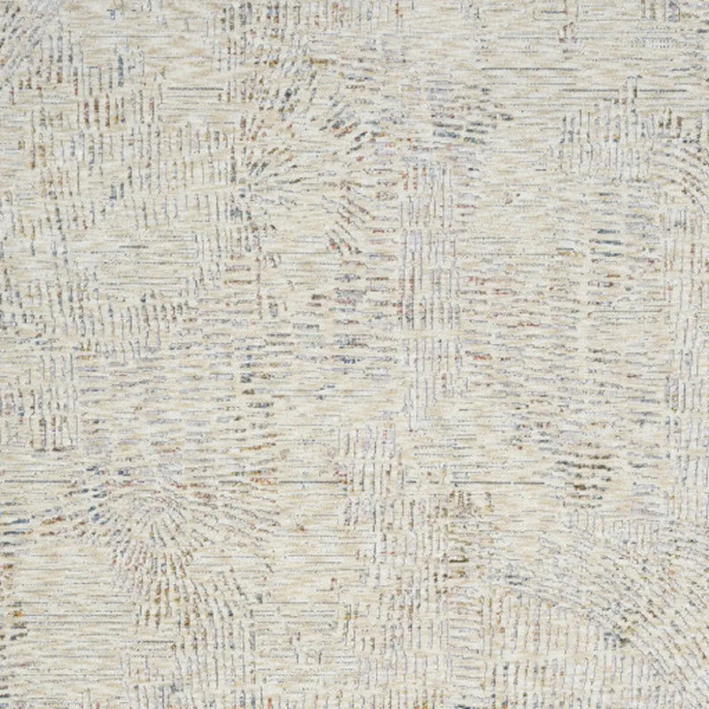 2' X 3' Ivory and Gray Abstract Area Rug Homeroots Home Decor