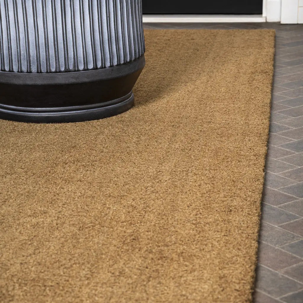 2' X 3' Light Brown Indoor Outdoor Area Rug Homeroots Outdoor