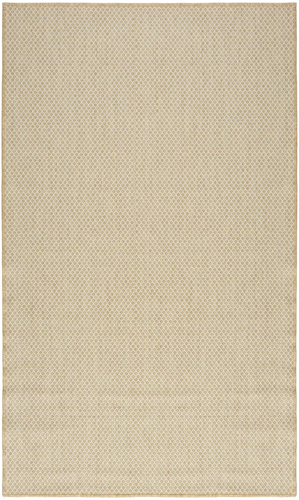 2' X 3' Natural And Tan Geometric Indoor Outdoor Area Rug Homeroots Outdoor