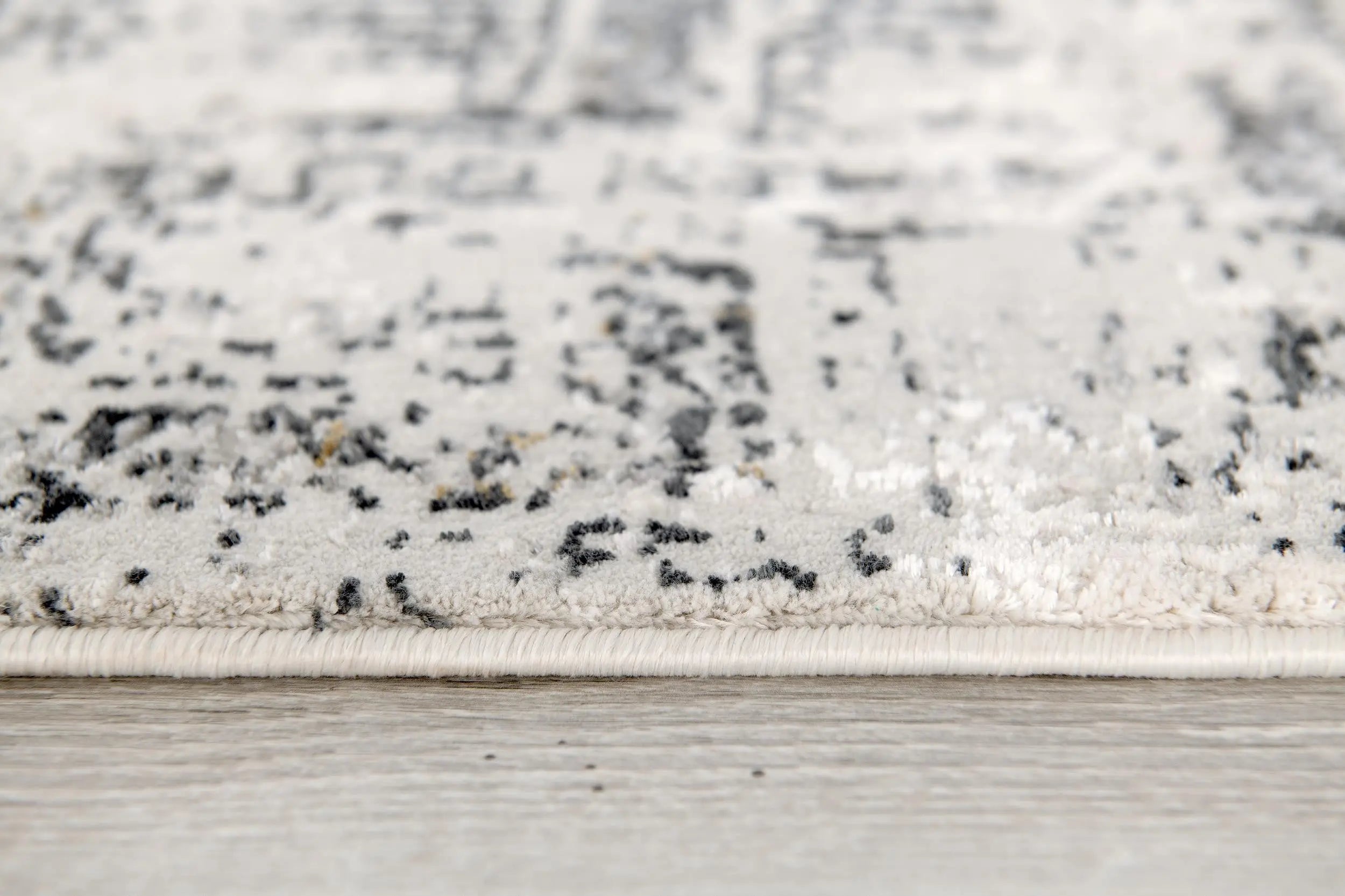 2' X 4' Gray And Beige Abstract Area Rug Homeroots Home Decor