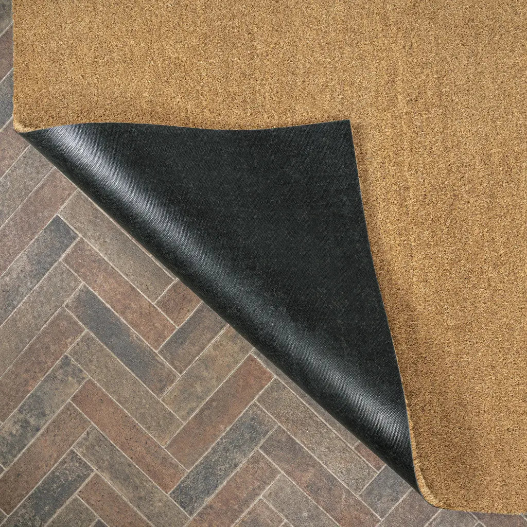 2' X 4' Light Brown Indoor Outdoor Area Rug Homeroots Outdoor