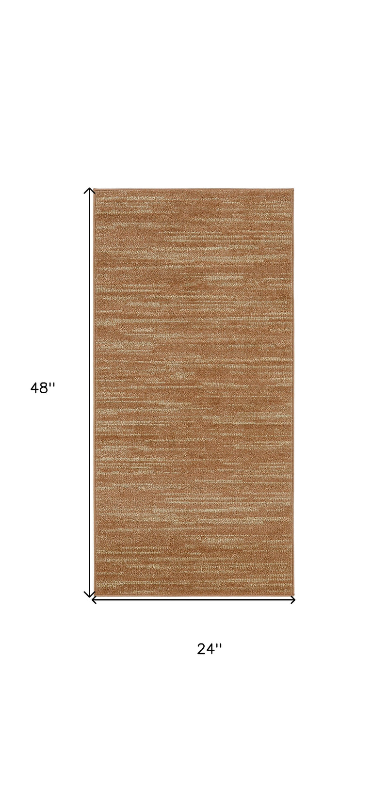 2' X 4' Rust And Beige Abstract Indoor Outdoor Area Rug Homeroots Outdoor