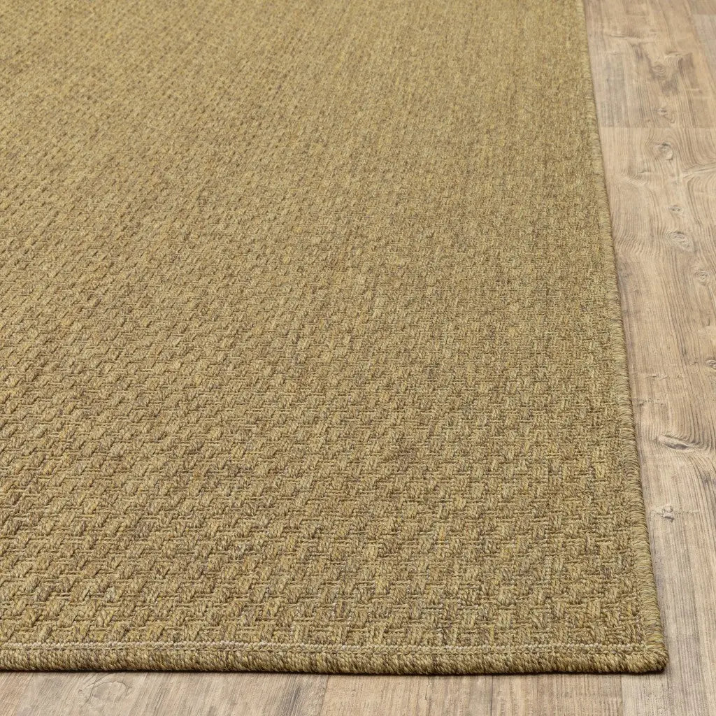 2' X 4' Tan Indoor Outdoor Area Rug Homeroots Outdoor