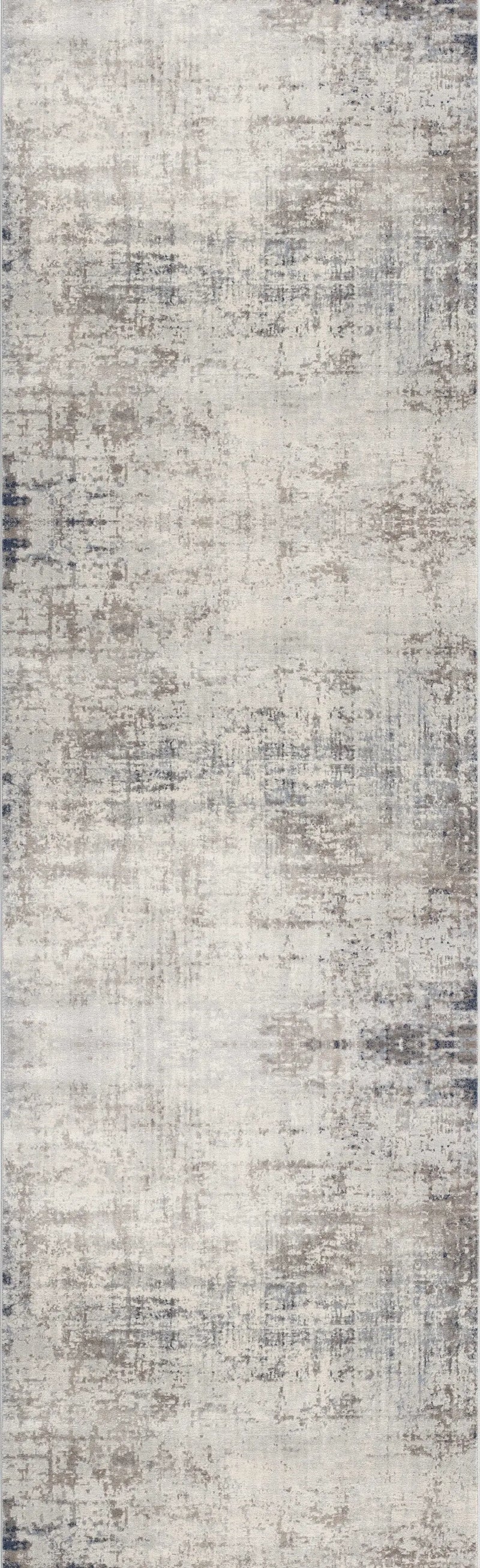 2’ X 6’ Navy Blue Distressed Striations Area Rug Homeroots Home Decor