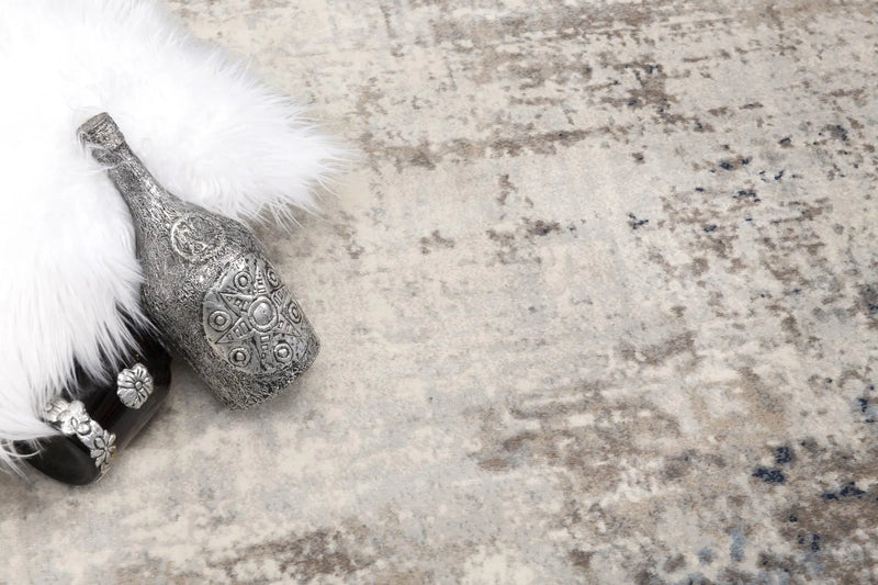 2’ X 6’ Navy Blue Distressed Striations Area Rug Homeroots Home Decor