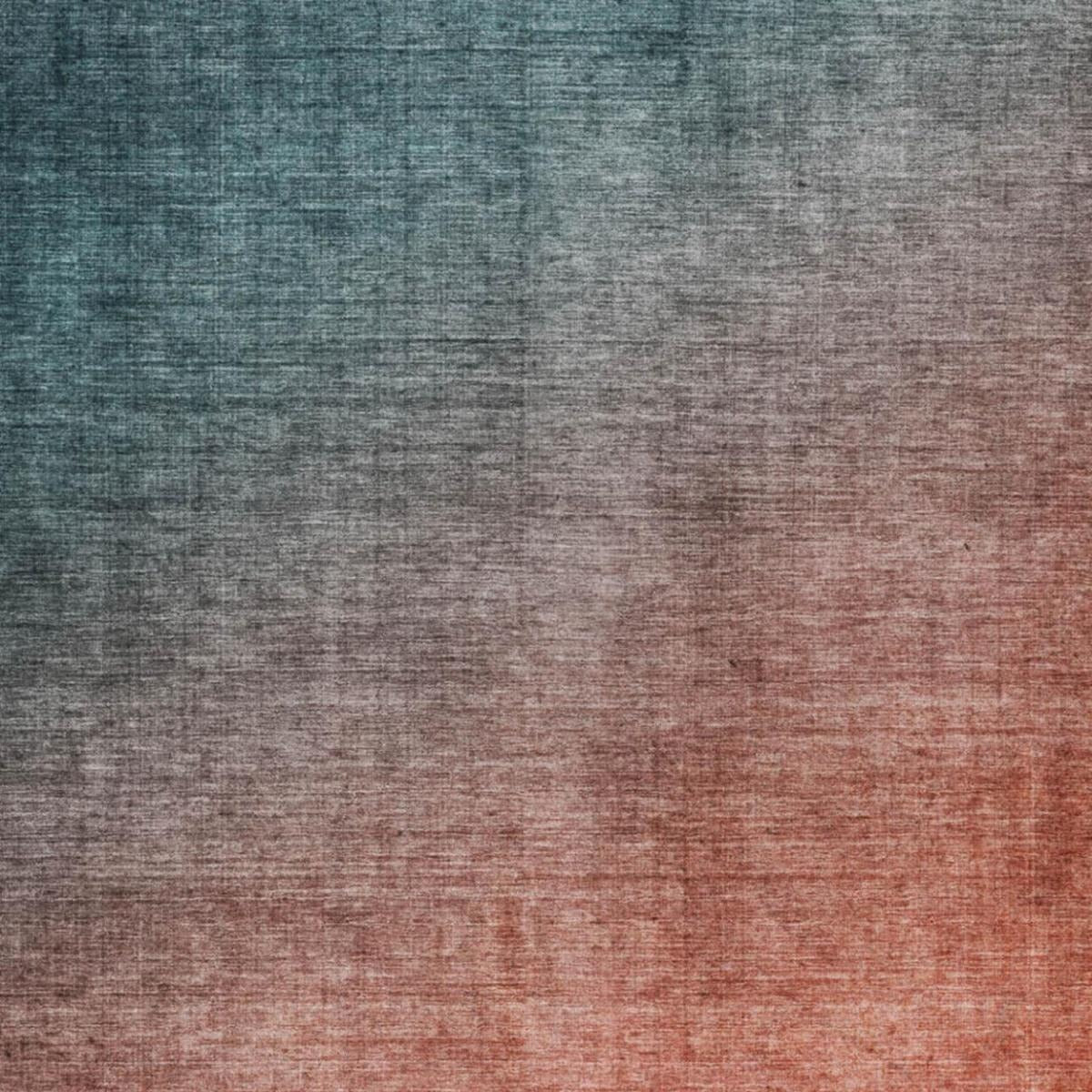 10' X 14' Teal And Gray Ombre Shag Washable Area Rug With UV Protection - Home & Garden