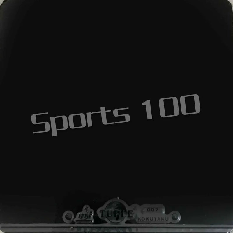 2x Kokutaku tuple 007 training table tennis rubber with sponge for racket ping pong paddle 1 red and 1 black